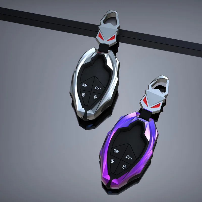 합금 자동차 원격 키 케이스 커버, 장안 DEEPAL SL03 CS35 플러스 CS55 플러스 CS75 플러스, Eado UNI-T UNI K Oushang X5 X7 액세서리