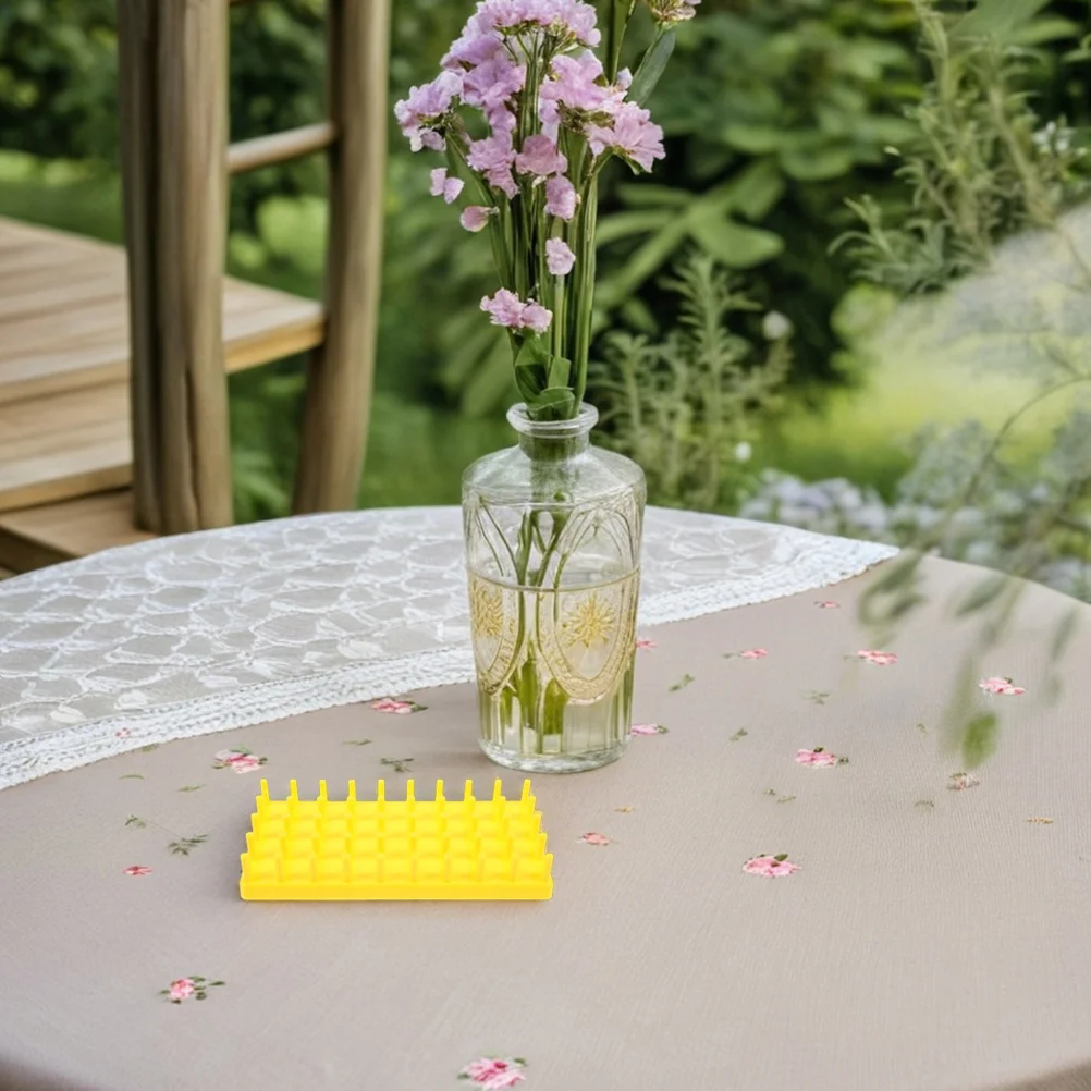 

2Pcs Round Flower Display Stand Hydroponic Tubes Holder Desk Vase Stand Innovative Design Versatile Use Home Office