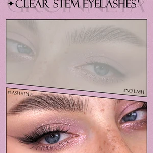 Groinneya halbe Wimpern halbe Wimpern Weiche natürliche klare Band Wimpern natürlicher Look Faux Nerz Wispy Nerz Wimpern Erweiterung Make -up 8 Hauptverkäufe können Fringe - №6