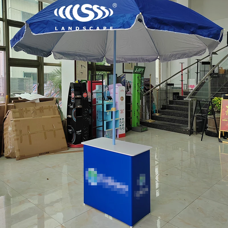 High Quality Eco-Friendly Promotion Table Set Beach Umbrellas & Garden Parasols For Sun Protection For Stall Use