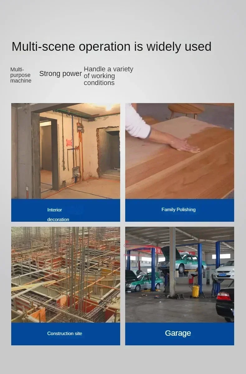 220V Professional Electric Angle Grinder for Grinding, Polishing and Cutting Power Tools