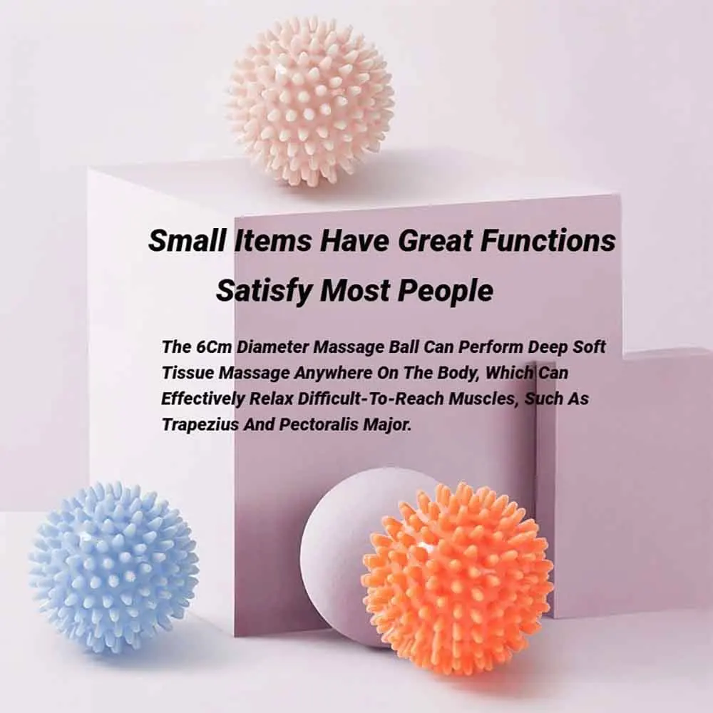Massage Ball Fascia Ball Muscle Relaxation Massage Yoga Fitness Shoulder Neck Foot Foot Foot Massage Hard Neck Membrane Meridian gallery 4