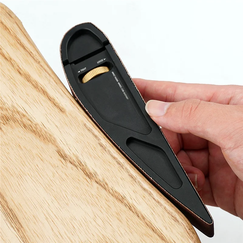 A7THK-サンドペーパーホルダーポータブル調整可能な手動サンドベルト研削ポリッシャーサンドペーパーボード木工サンドフレームツール