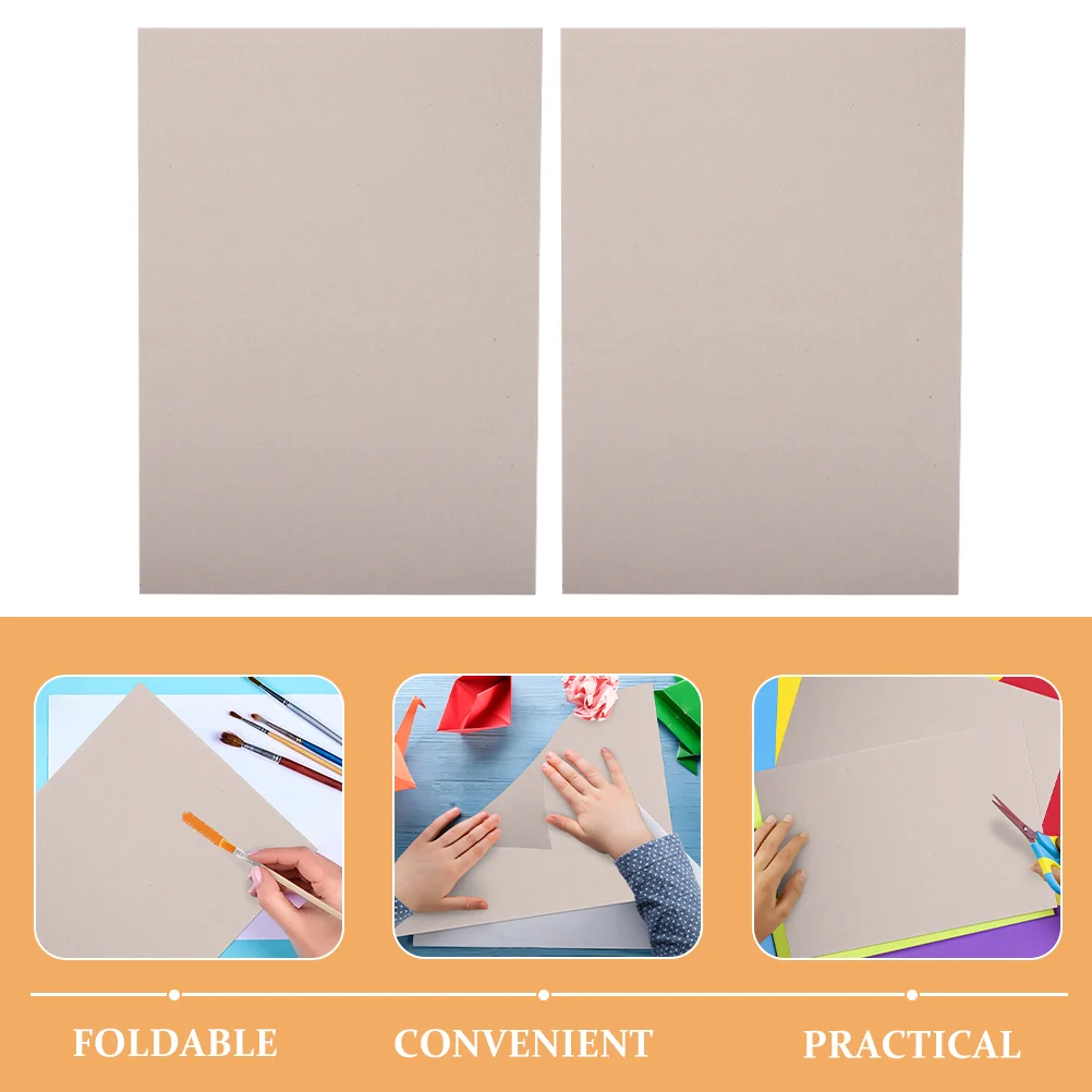 20 Sheets Painting Cardboard Cardstock Paper DIY Material Projects Accessories Child