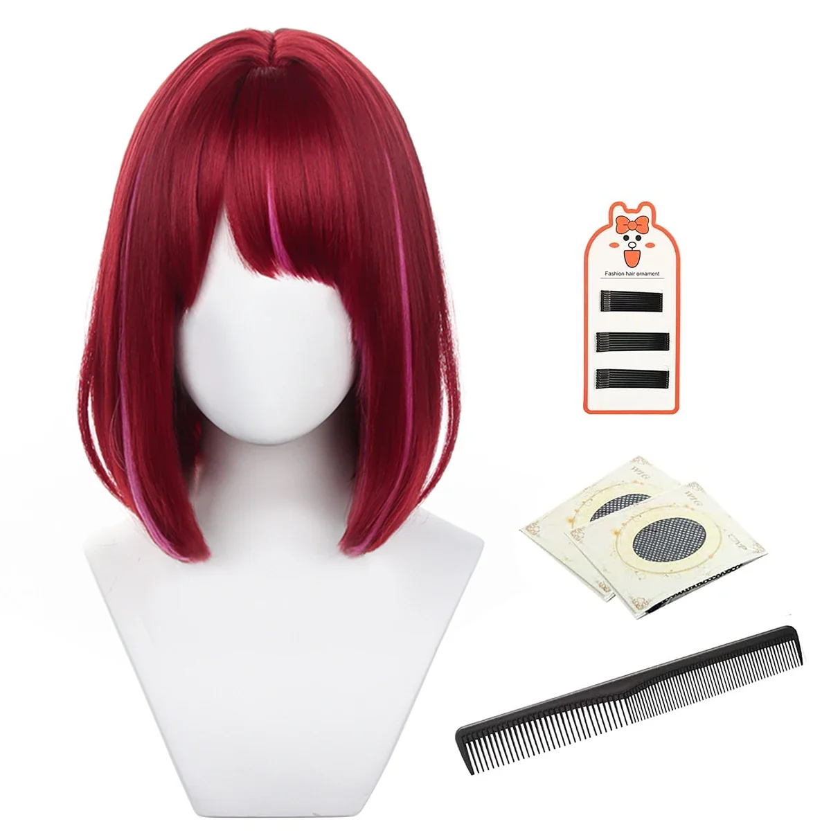 Cosplay OSHI NO KO Anime Ai Hoshino Ruby Hoshino Akua Hoshino Arima Kana Cosplay Wig Rose Net Synthetic Fiber Heat Resistance