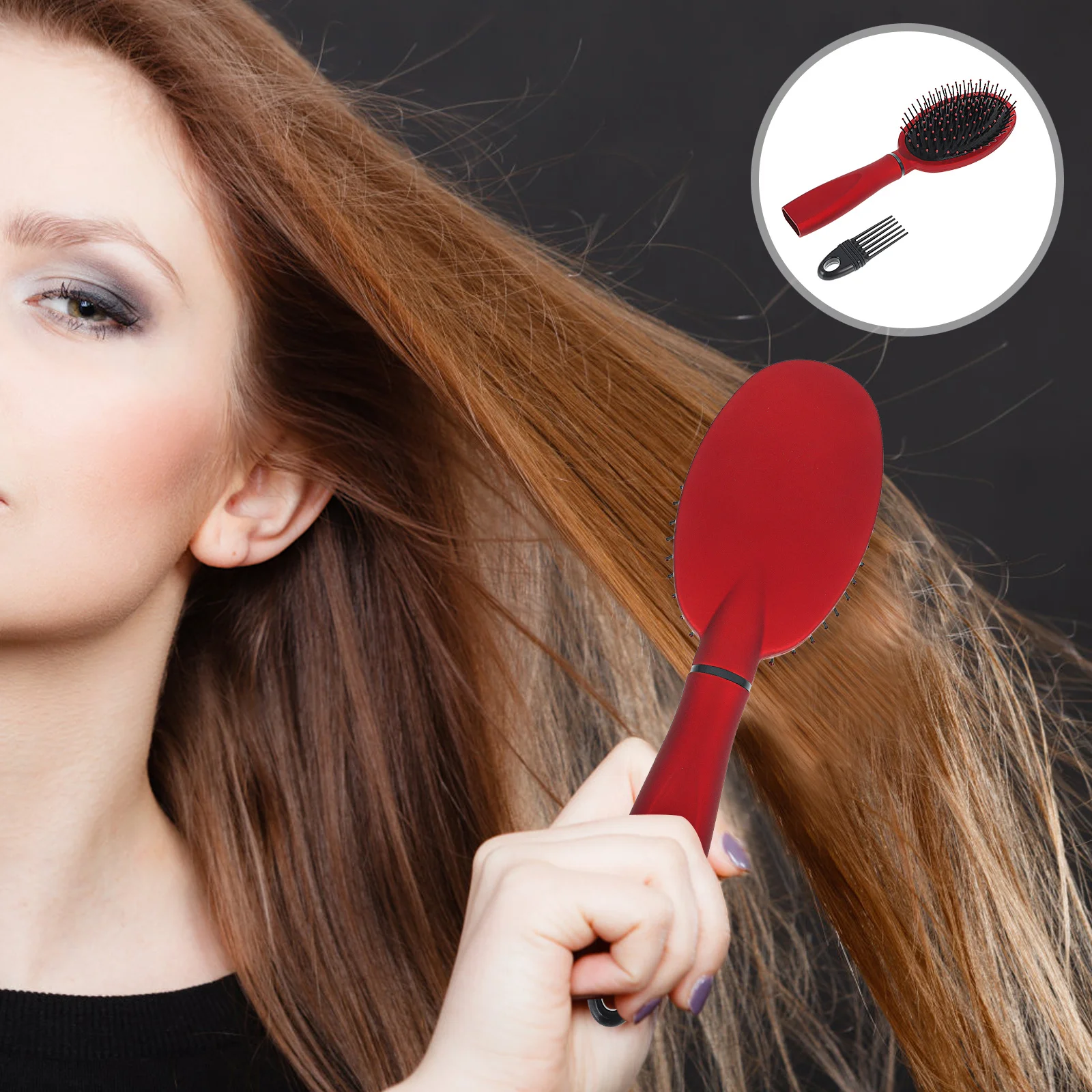 Spazzola per capelli Scomparto nascosto Pettine da viaggio compatto per uomo Contenitore nascosto