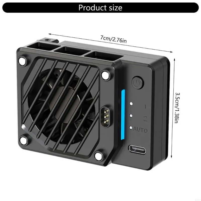 HX6B Camera Cooling Fan Thermostatic Semiconductor Camera Coolers for A6700 A7M4 A7C