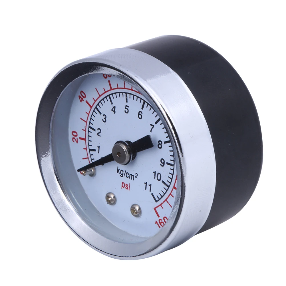 

Vacuum Pressure Gauge 0-160 Psi Bar Npt Side Mount Air Compressor Gauge For Water Oil Gas Metal Case Mini Size Instrument