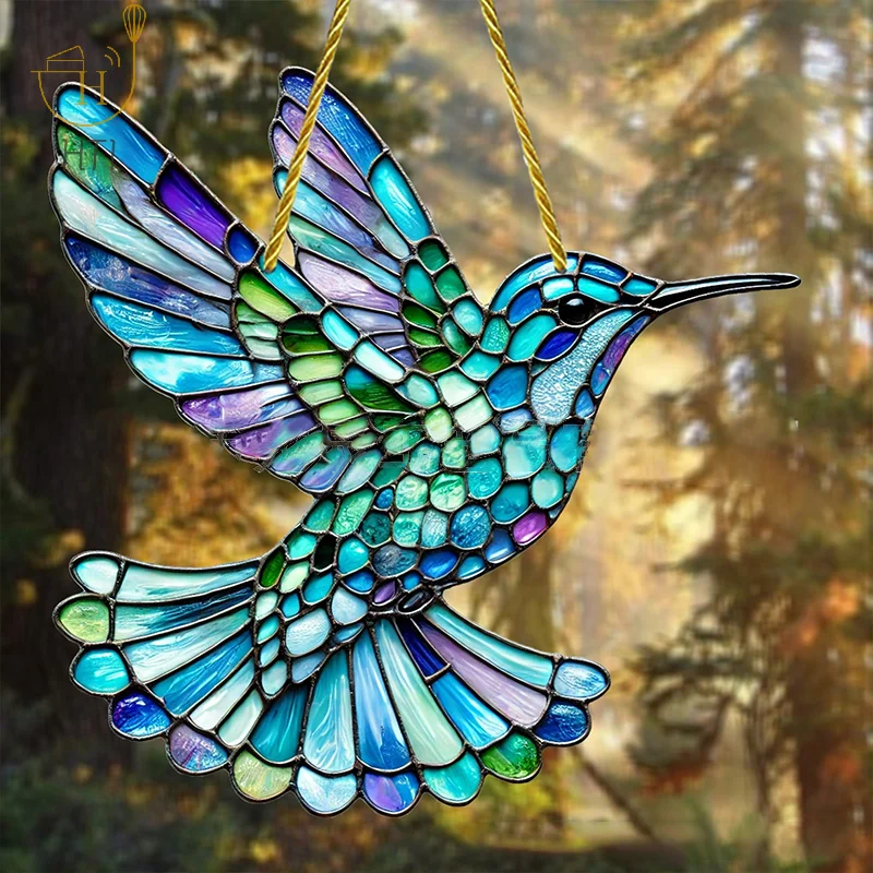 Gorgeous Hummingbird Sun Catcher - 8