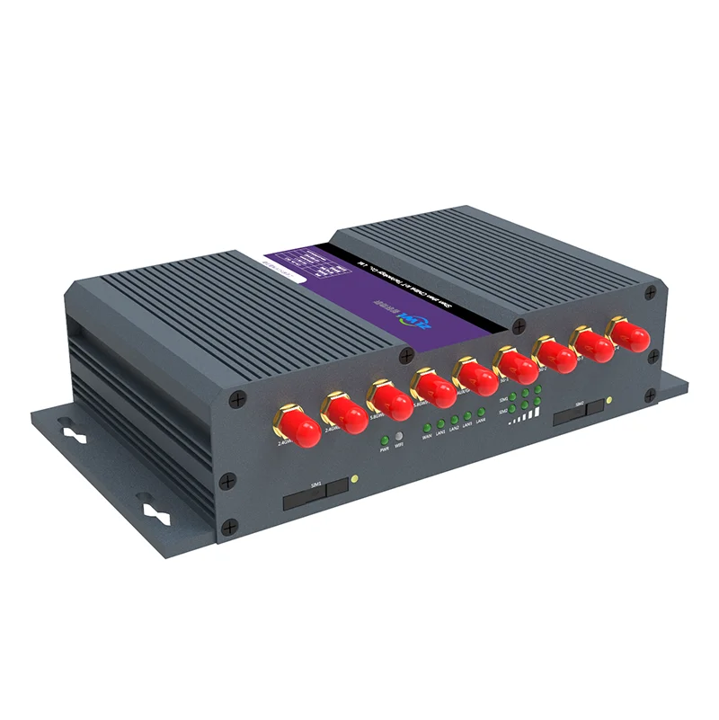 Chilink ZR9000 Dual Sim Card Slot High Speed Industrial 5G Modem Wireless Wifi Router With Serial RS232 RS485 for IoT M2M AP