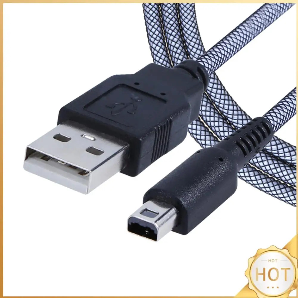 Cavo di alimentazione USB per ricarica dati di sincronizzazione 2 in 1 Cavo di ricarica da 1,5 m Cavo per gamepad Cavo di linea adatto per NDSI NUOVO 3DSXL 2DSLL 3DS
