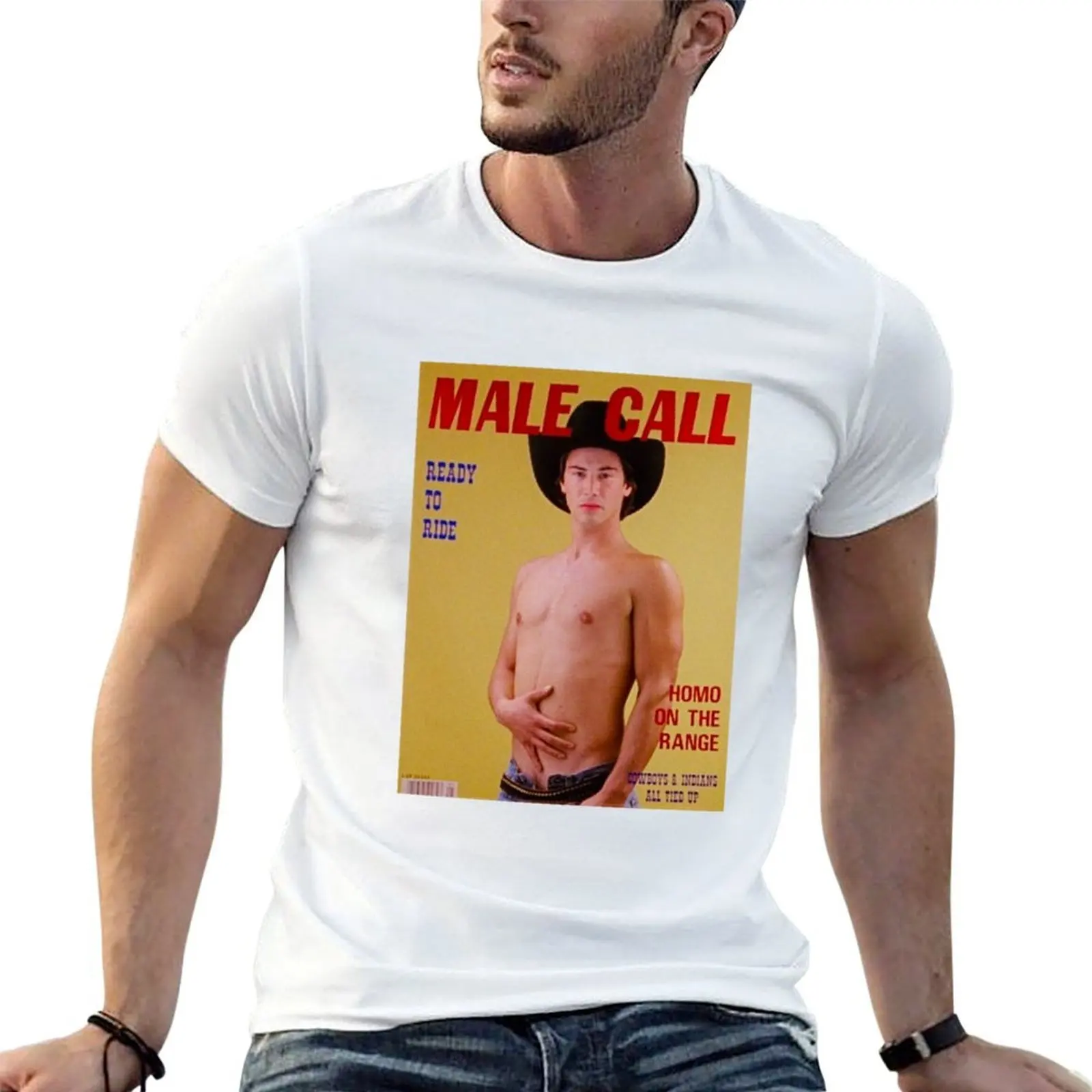 My Own Private Keanu T-Shirt summer top plain mens workout shirts