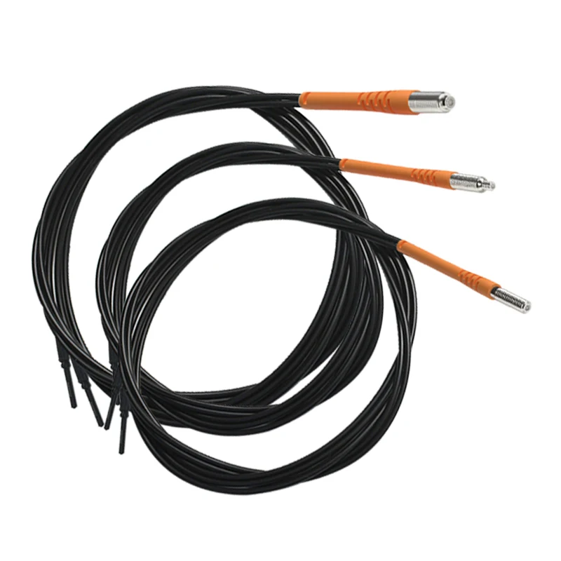 M4 Optical fiber sensor, diffuse reflection, through-beam coaxial probe sensor, optical fiber amplifier wire, convex needle