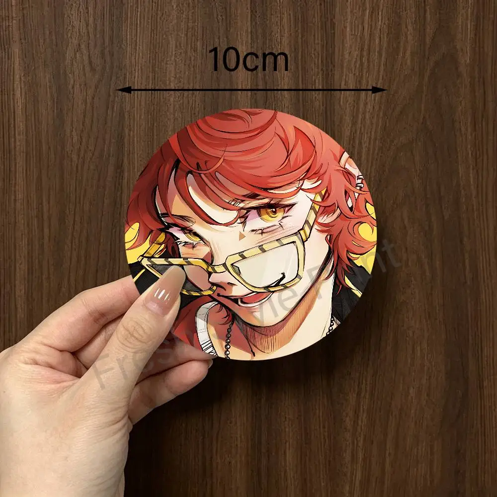 Game M-Mystic Messenger 707 Round Anime Wooden Coasters DIY Decorations Birthday Valentine Gifts