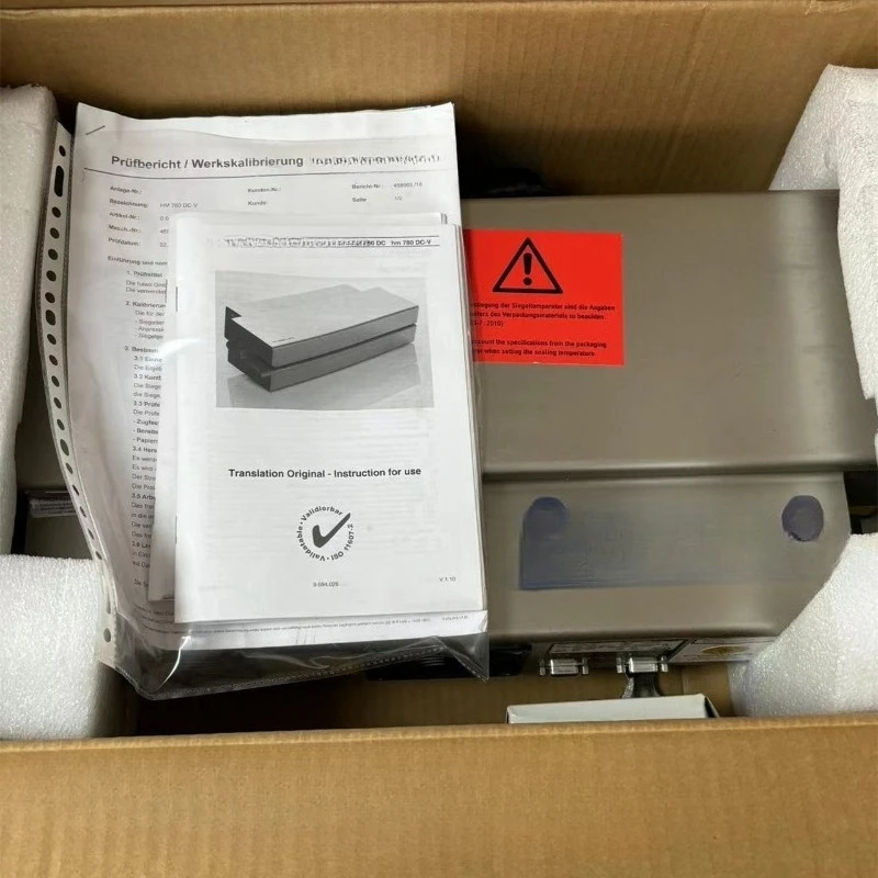 Cotización rápida, bienvenido a consultar, nueva máquina selladora Hawo original importada HM 780 DC-V, accesorios eléctricos