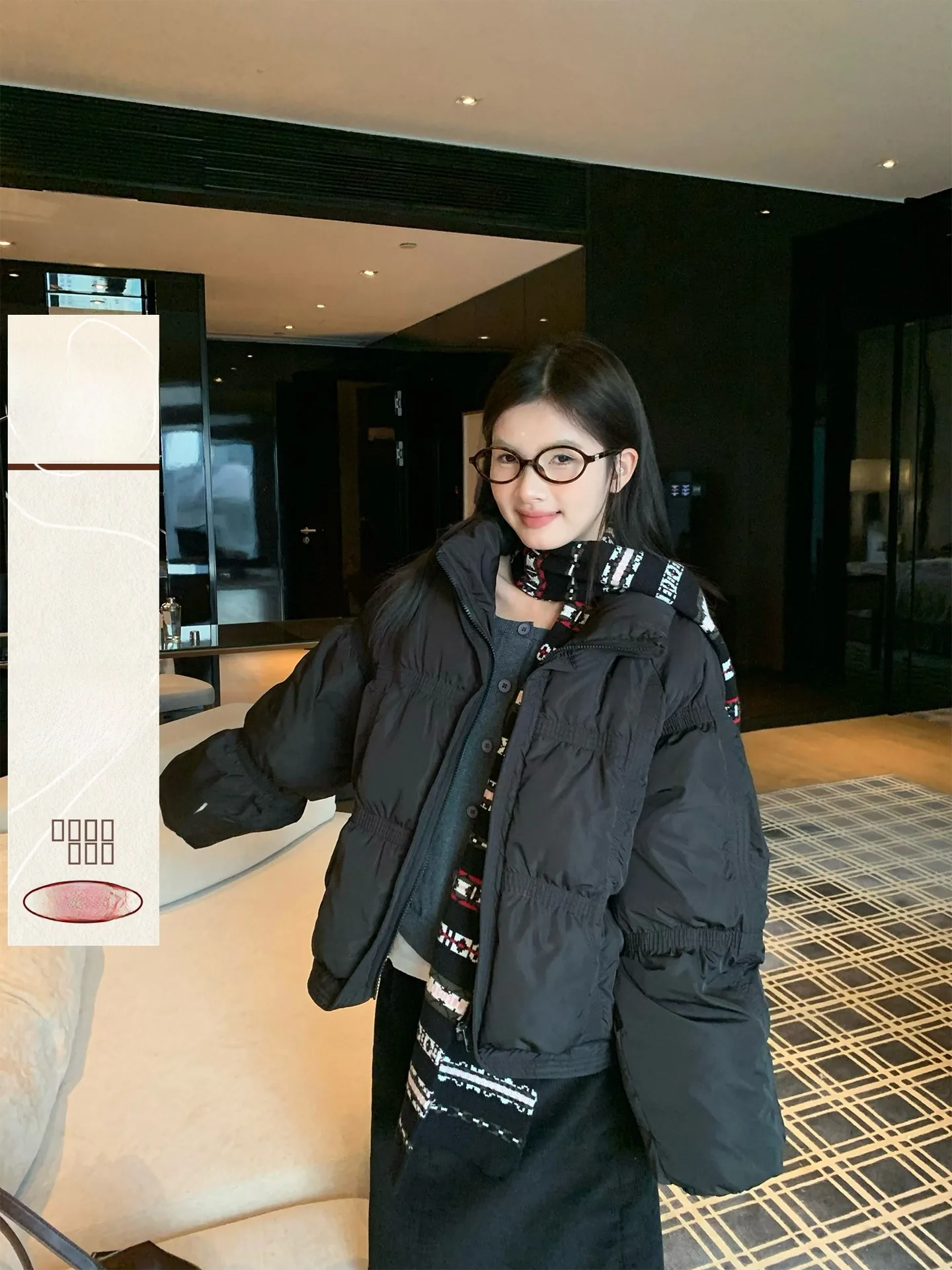 

Женская зимняя утепленная куртка-пуховик Bla Puffer с коротким рукавом, объемным дизайном, воротником-стойкой, легкая, пушистая, в корейском стиле, для повседневной носки