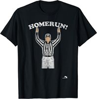 Funny HomeRun T-shirt Baseball Football Mash Up T-Shirt Cotton Shirts for Men Women Vintage T Shirts