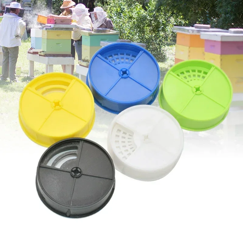 

Beehive Nest Door Vents Tools Plastic Multifunctional Ventilation Exit Bee Round Beehive Box Entrance Gate Beekeeping Tools