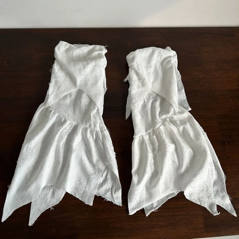 乞食の足の靴下ヴィンテージ女性指なし腕章夏の日焼け止めスリーブセットパンクレッグウォーマー Y2K レッグカバーアクセサリー