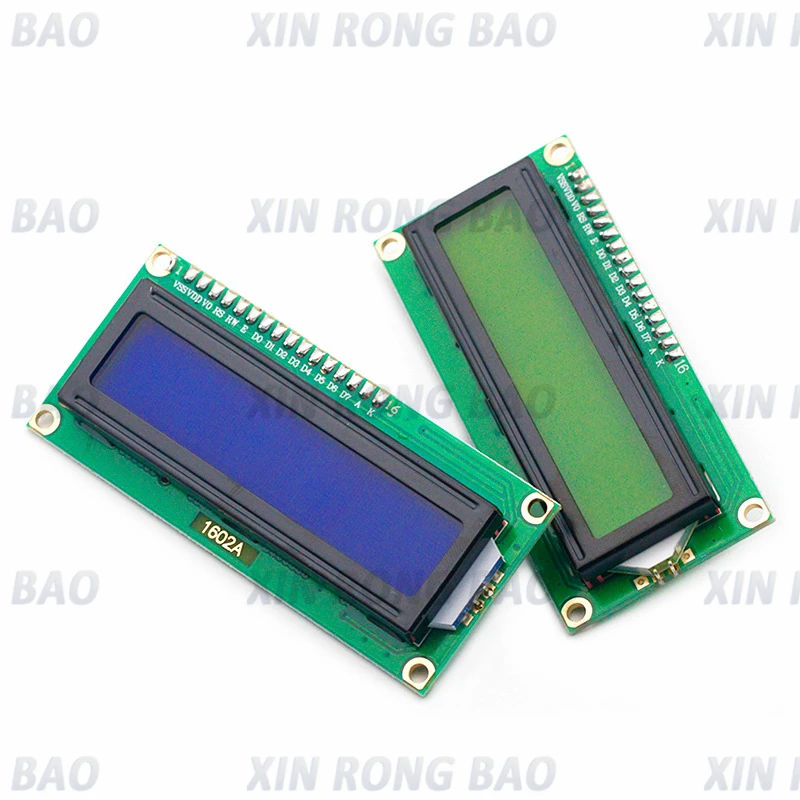 LCD1602 1602 LCD Module Blue / Yellow Green Screen 16x2 Character LCD Display PCF8574T PCF8574 IIC I2C Interface 5V for arduino