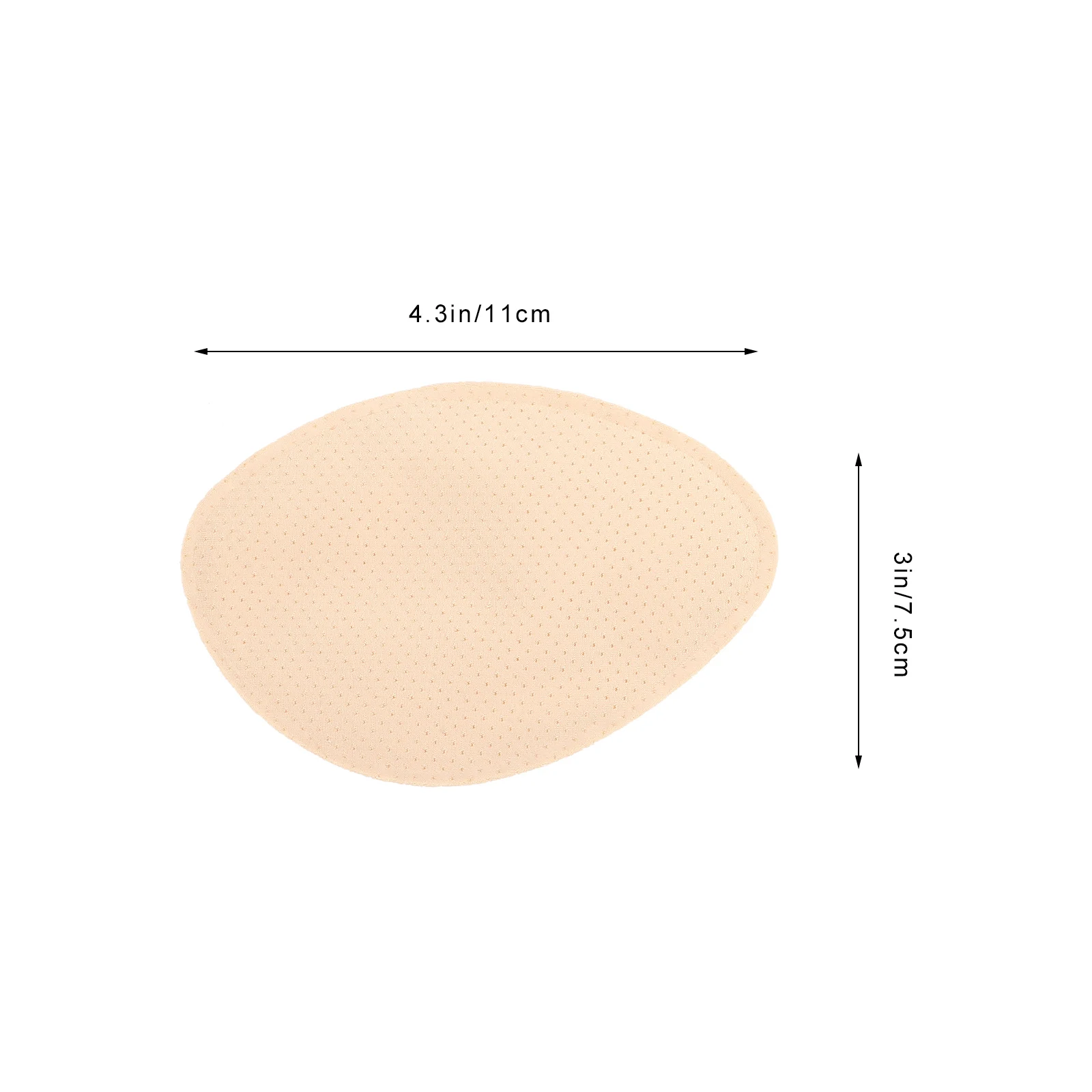 

Pneumatic Pad Bra Inserts Sponge Padded Breathable Lightweight Anti slip Reusable Washable Dry Fast Secure Fit