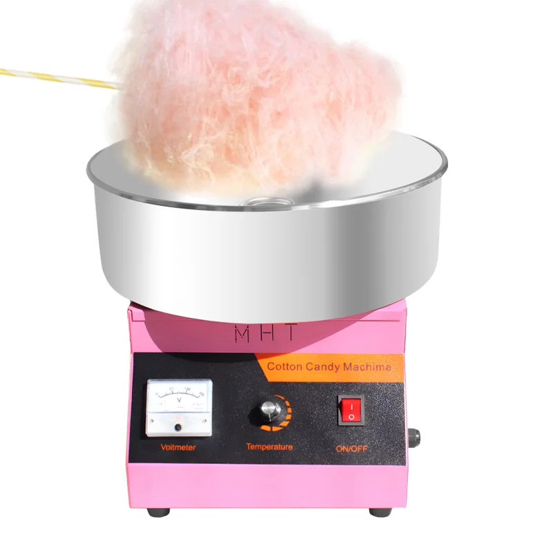 

Candy Floss Machine 110V Automatic Stainless Steel Cotton Candy Machine Commercial Plug Radio Marshmallow Machine Electric