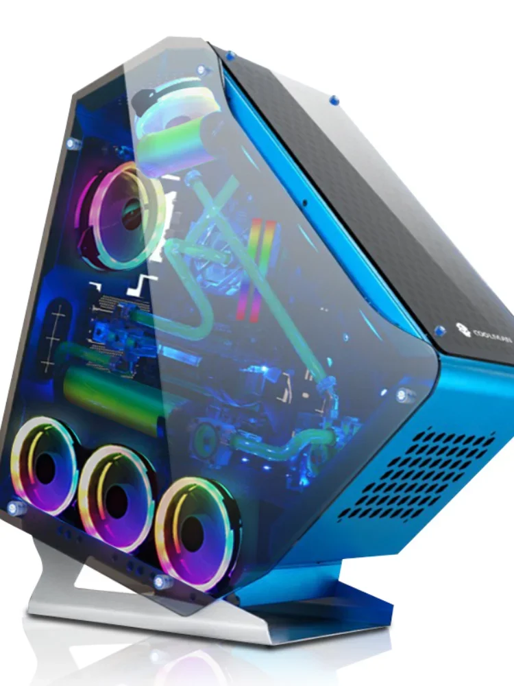 Desktop Case ATX Micro-ATX Computer Gamer Cases Full Transparent Open Computer Tower