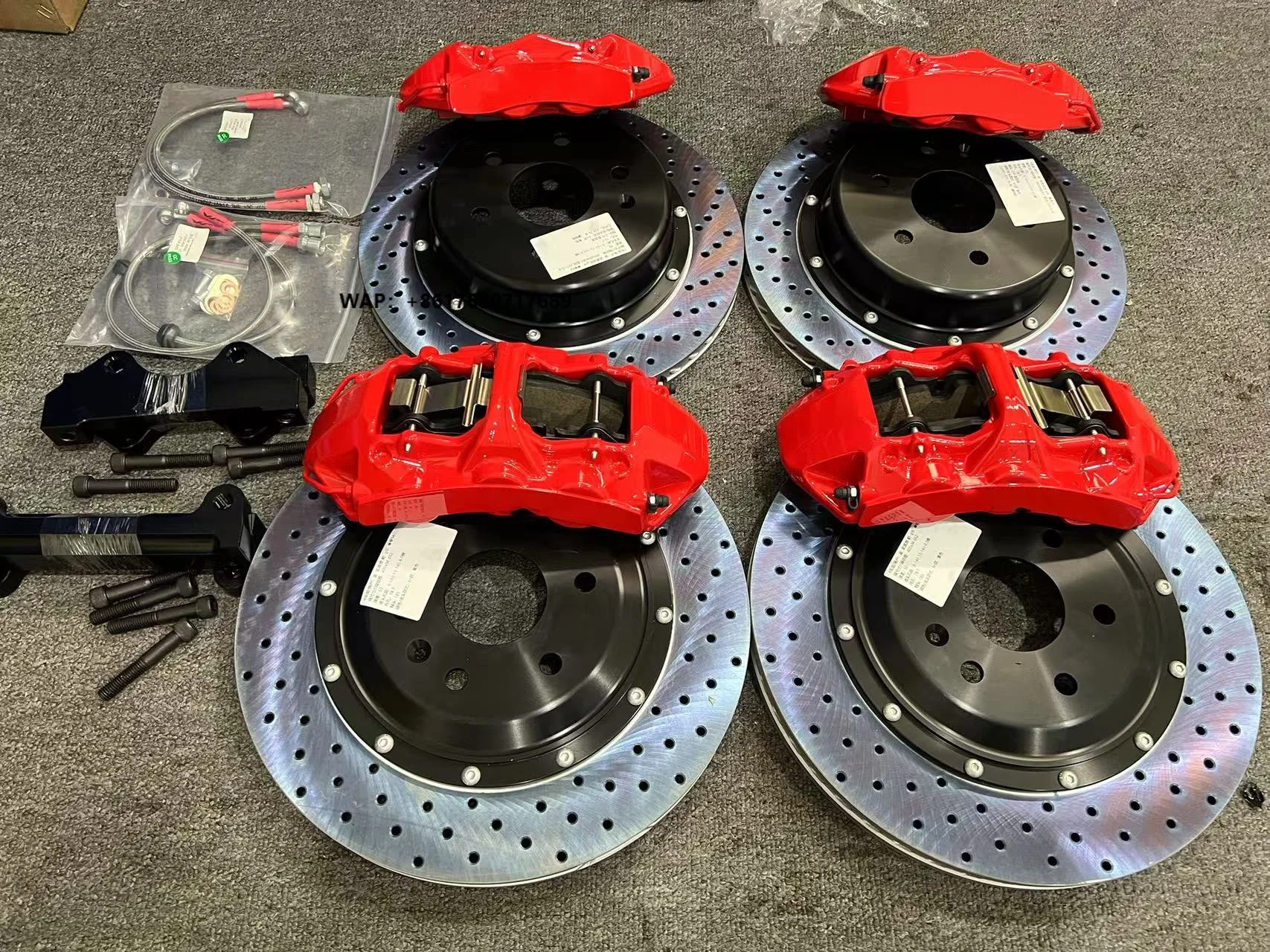 6 Pistons 4 Pistons Modified Racing Big Brake Kits 355/ 380/405mm Brake Sets for X5 F15 7 Series 730D Xdrive M5 M6