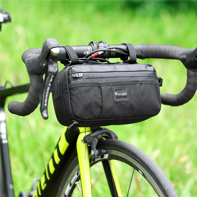 West Biking 3L Waterproof Handlebar Bike Bag