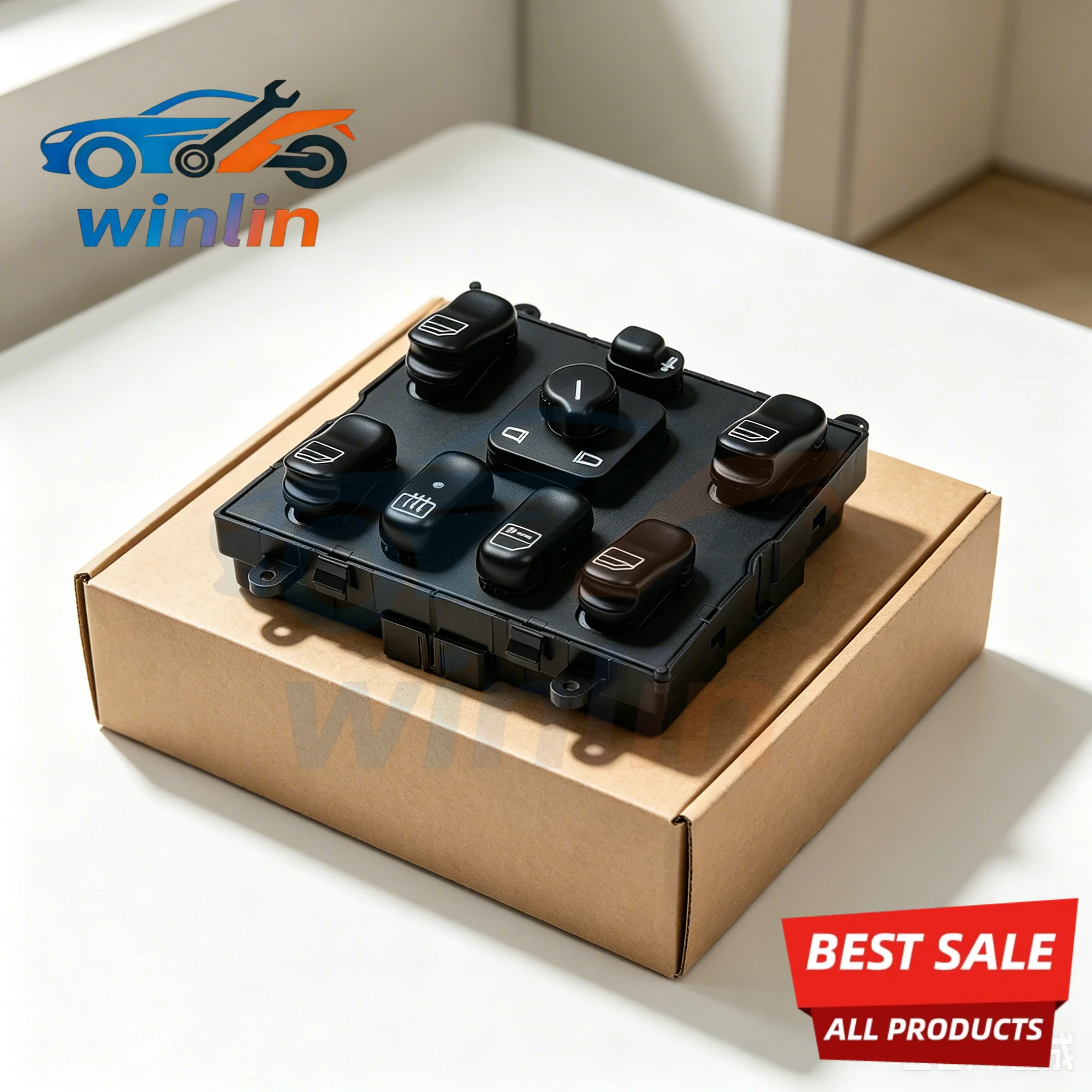 1638206610 Power Window Mirror Control Switch Button for Mercedes Benz M Class W163 ML230 ML270 ML320