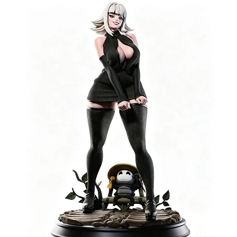 75mm --250mm Sexy Girl Resin Model Kits GK Miniature 3D Printed Gray Model Figurine DIY Doll Model Unassembled And Unpainted