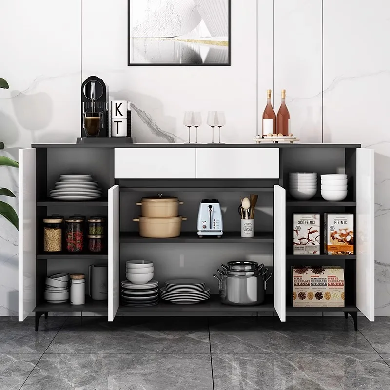 

Tea cabinet, dining side against the wall, household living room side storage, modern simple storage cabinet storage