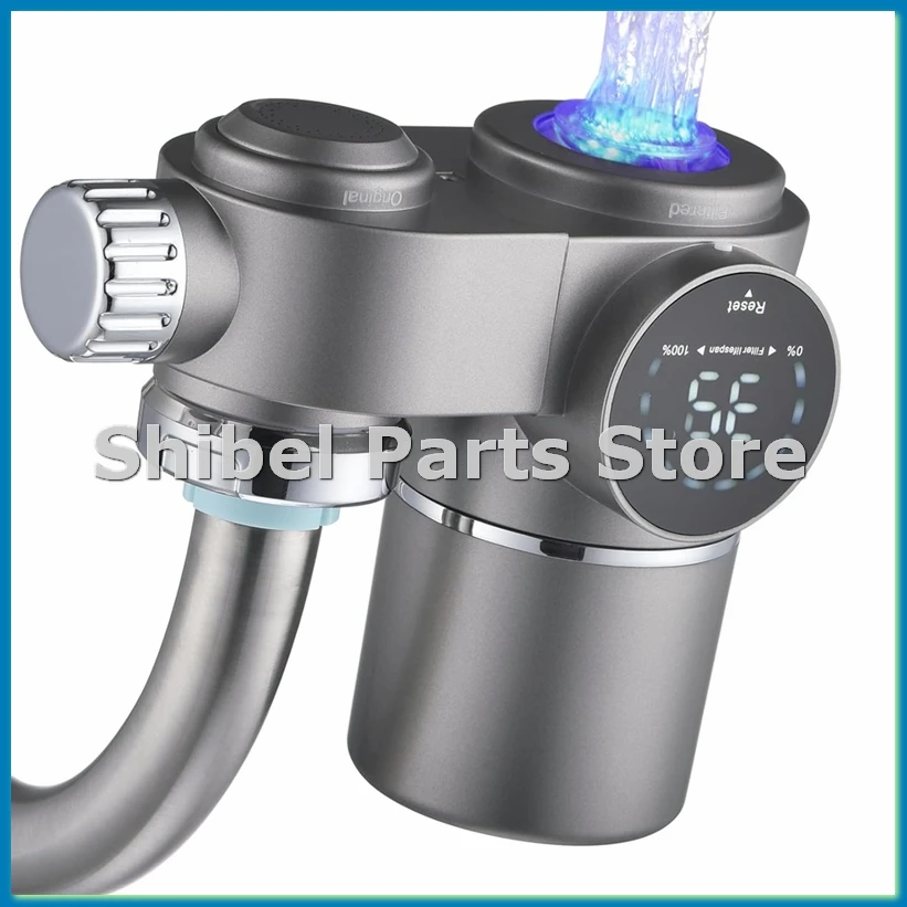 

Faucet Water Filter, LED Display Water Purifier to Reduce Lead, Chlorine & Heavy Metals, Sink Water Filter-ABLM
