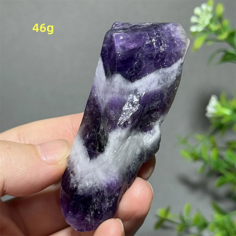 Natural Gemstone Dream Amethyst Mineral Quartz Specimen Aura Prayer Energy Healing Meditation Home Garden Decoration Gift