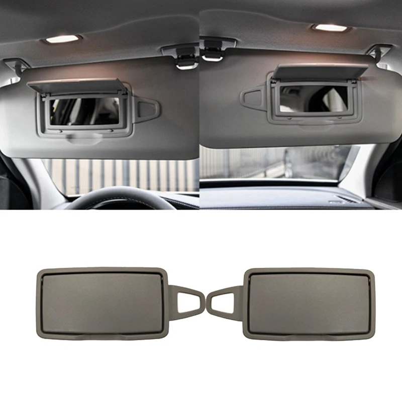 Car Front Sun Shade Visor Makeup Cosmetic Mirror Cover For Mercedes Benz A B C GLC Class W205 W253 W246 W176 W213