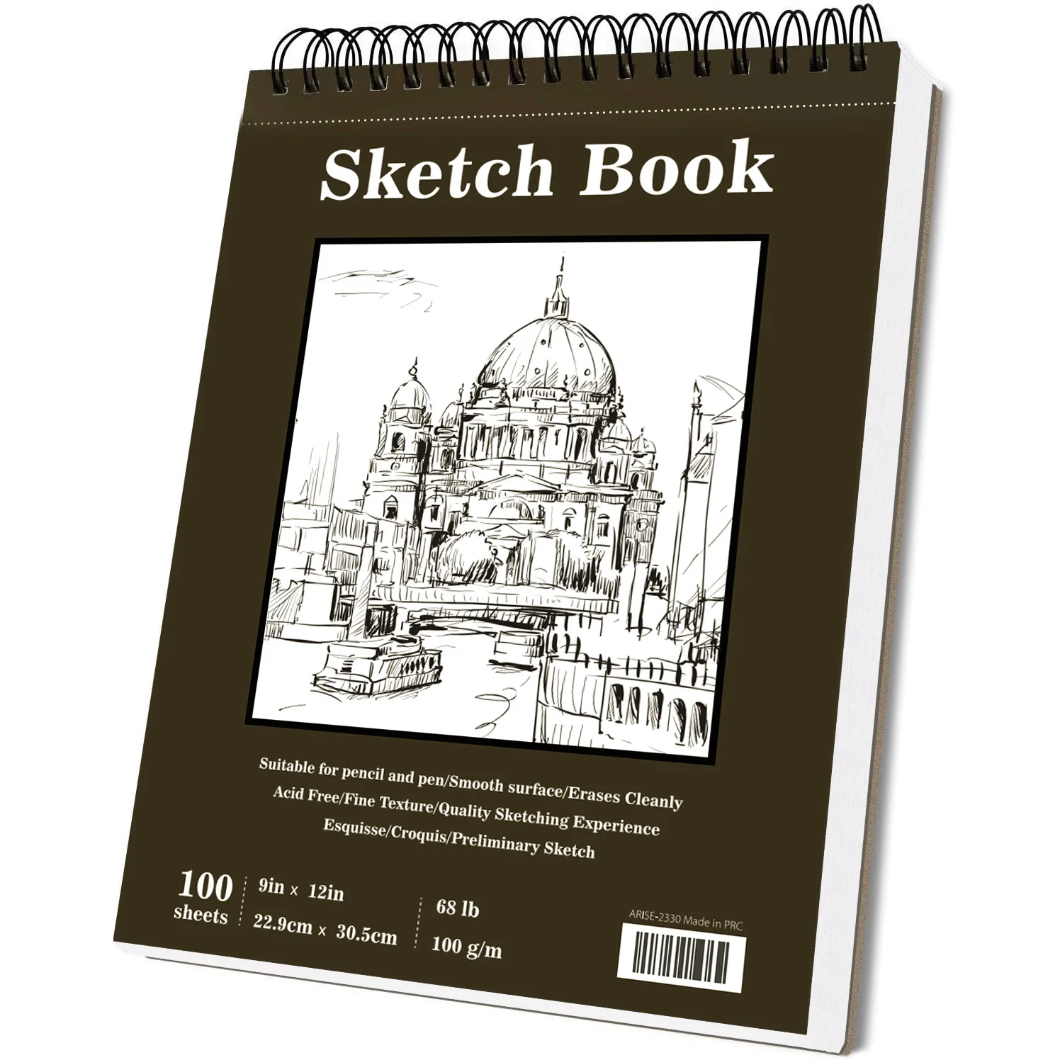 Sketch book Paper Drawing Pad for Art Students Professional Sketching Notebook Stationery