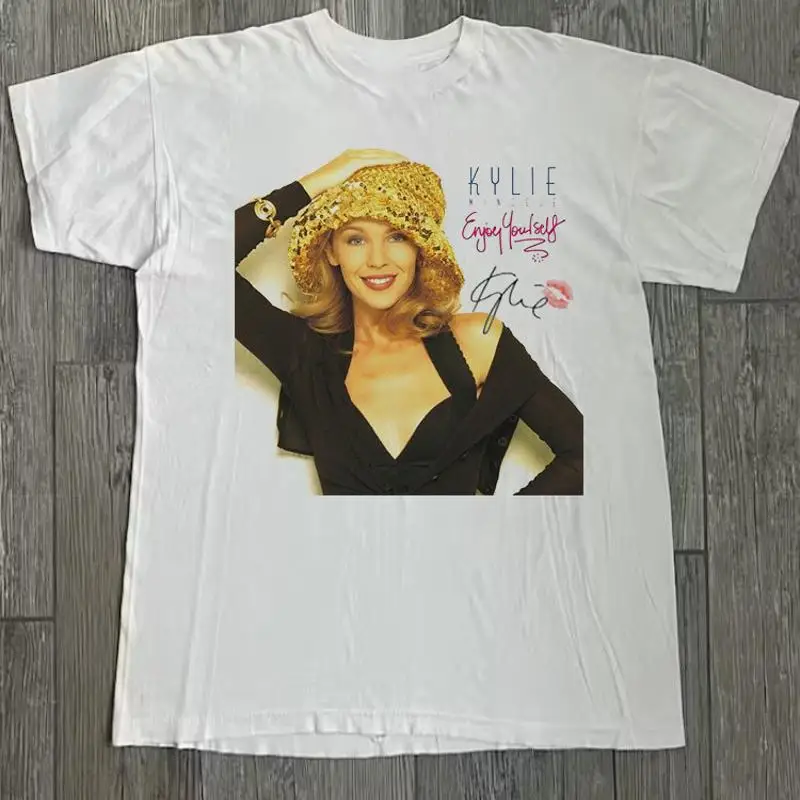 

Kylie Minogue Enjoy Yourself Album Music T Shirt All Size