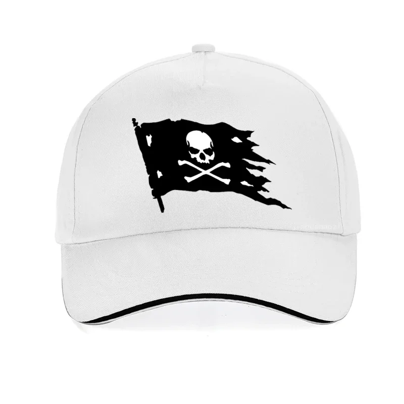 Flag Print men hat  Balloween Jolly Roger Skull Flag baseball cap summer cotton snapback hats gorras