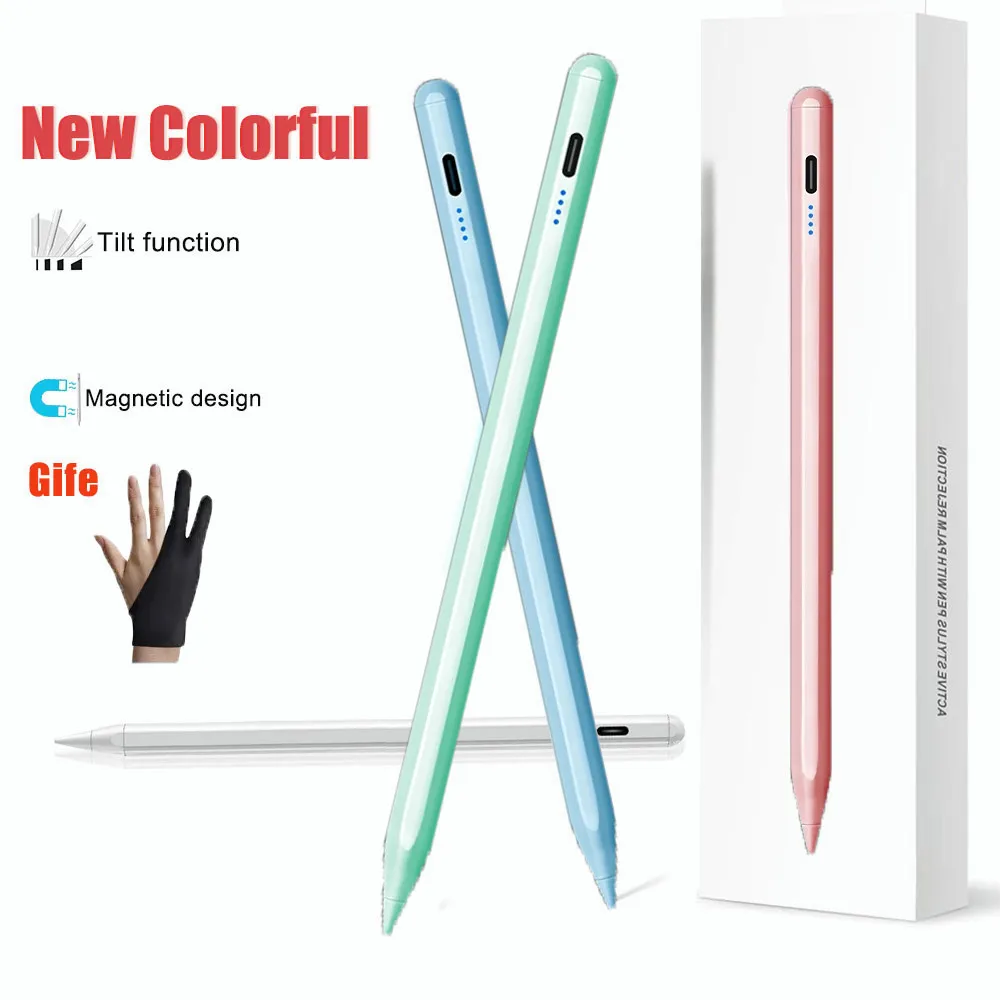 Стилус для iPad Pro 11 2024 10th 10,9 2022 9th 8th 7th Pro 10,2 12,9 Air 5 4 3 2 1 2020 6th 5th Mini 6, ручка для рисования