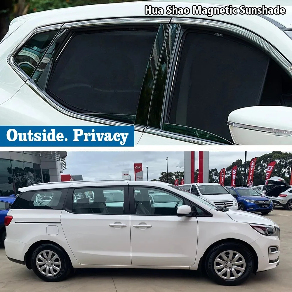 

For Kia Carnival YP SEDONA 2015 - 2020 2019 Magnetic Car Sunshade Shield Front Windshield Frame Curtain Sun Shades Accessories