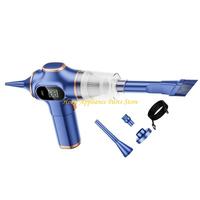 C4DA Handheld Vacuum Rechargeable Car Vacuum Cleaner with 290000PA Powerful Vacuum