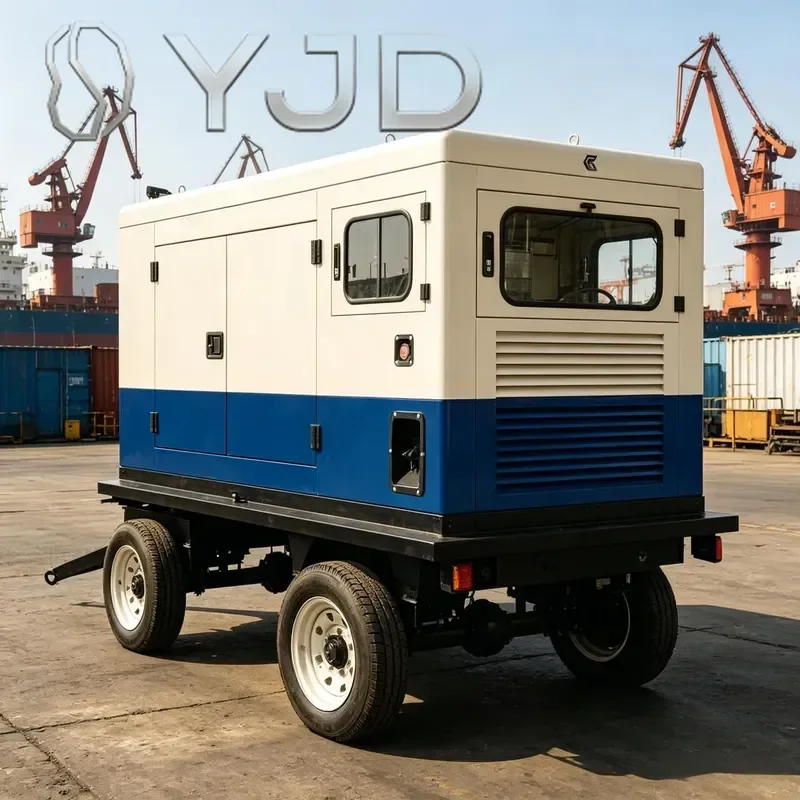 Industrial Water Cooled Diesel Generator Ultra Silent 3Phase Voltage 50Hz All Copper Brushless Cloud Monitoring 30KVA 200KVA