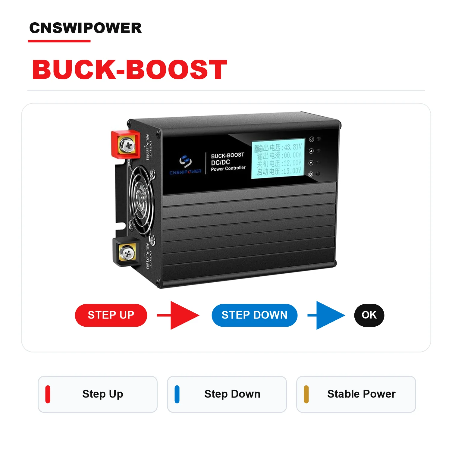 Auxiliary Battery DC-DC Automa - Boost Converter recension och pris