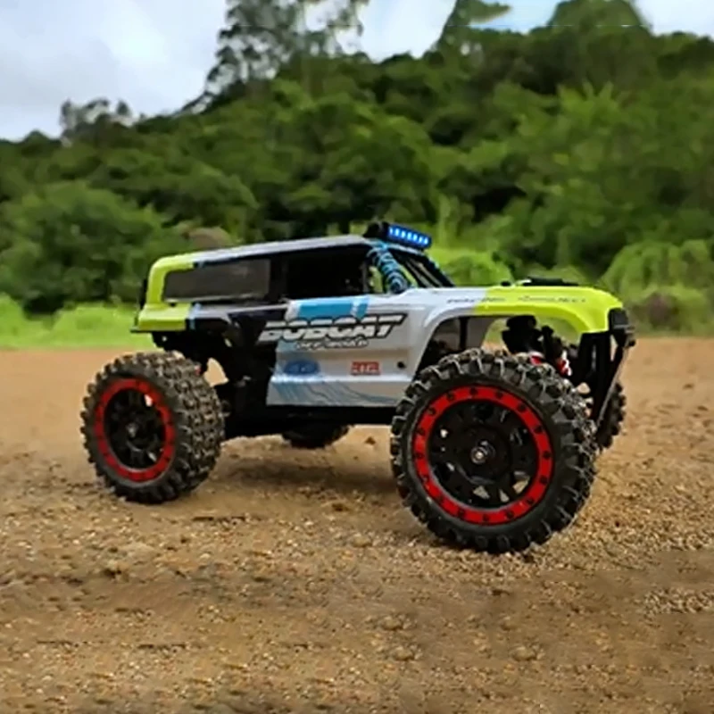 Coche teledirigido 1:16 4WD 70 KM/H o 50 KM/H con Motor sin escobillas LED coches de Control remoto 2,4G deriva de alta velocidad Monster 4x4 camión juguetes para niños