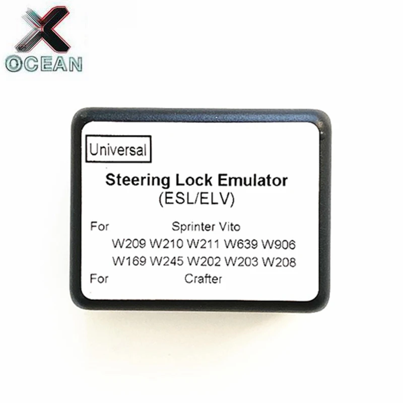 Dla MB Sprinter ESL ELV Emulator blokady kierownicy Dla Vito dla VW Crafter W169 W245 W202 W203 W208 W209 W210 W211 W639 dla Mercedesa