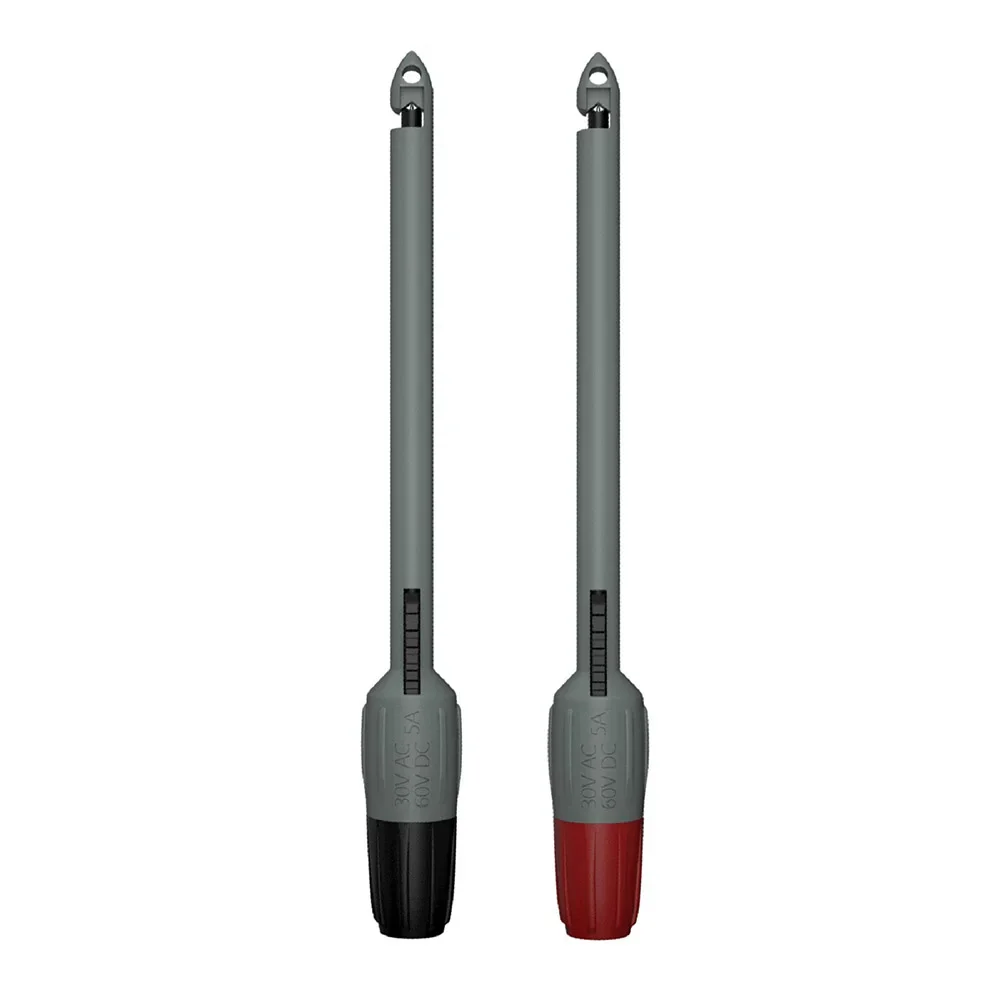 

2pcs Multimeter Wire Piercing Probes Insulation Piercing Clip Set With 4mm Female Banana Socket For Electrical Maintenance