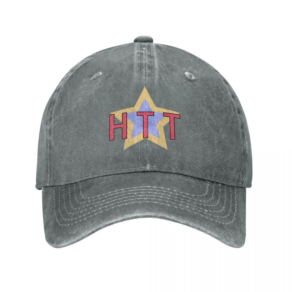 HTT K ON Unisex Style Baseball Cap Comic Anime Distressed Denim Hats Vintage Outdoor Activities Unstructured Soft Snapback Hat