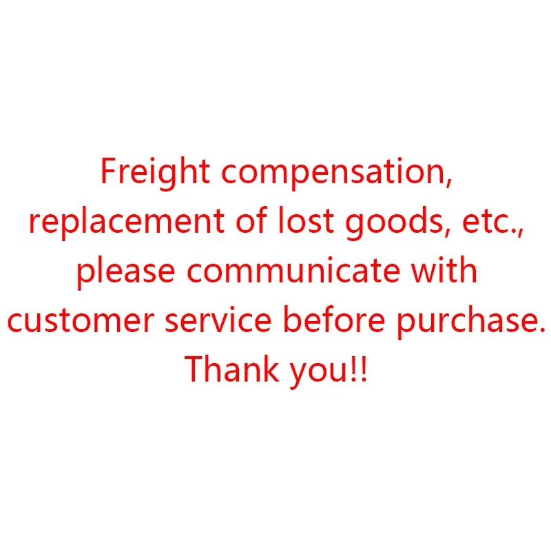 VIP( Cover the difference in freight, etc)