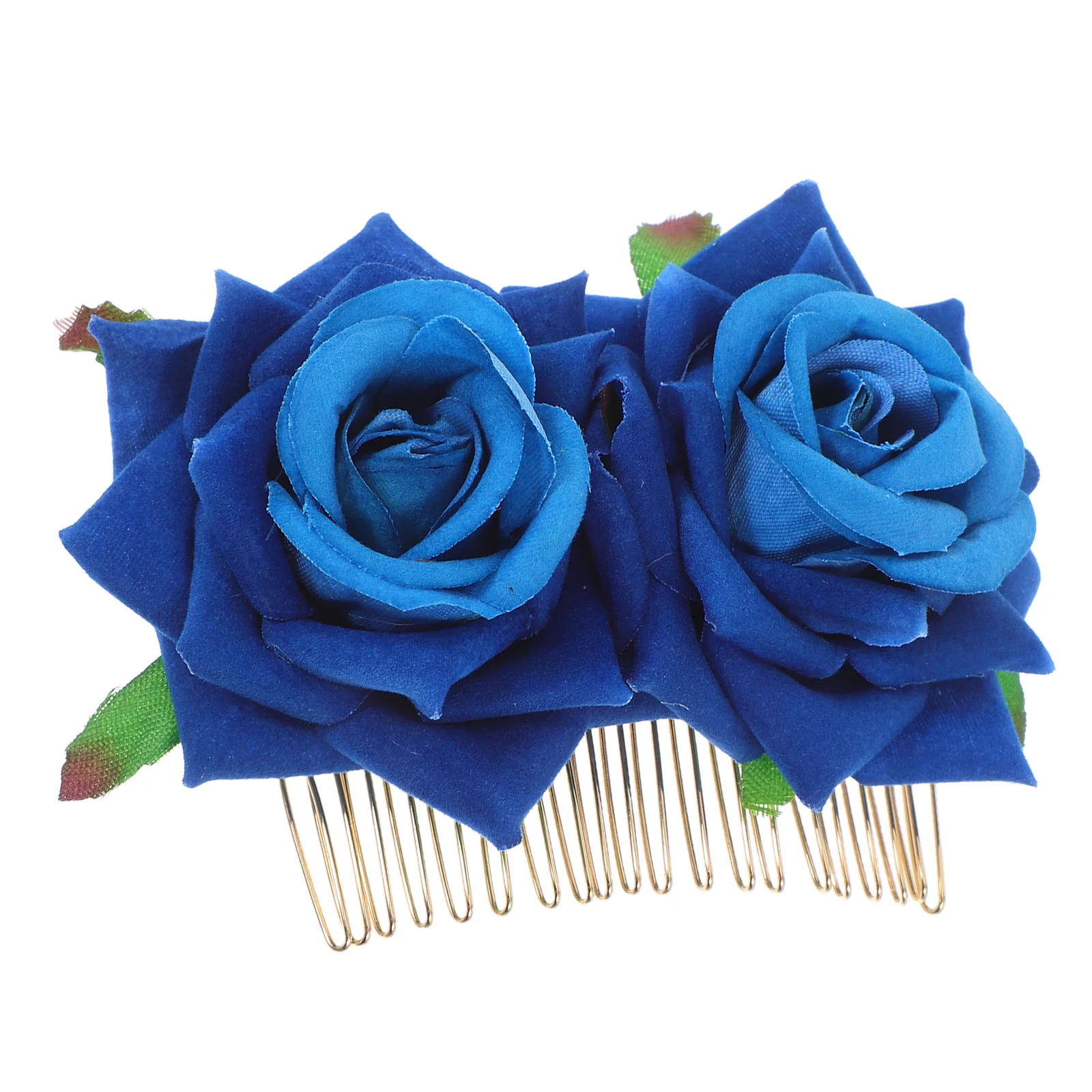 

Floral Hair Accessories Elegant Rose Comb Wedding Bridal Party Tropical Theme Artificial Flower Hair Decorations