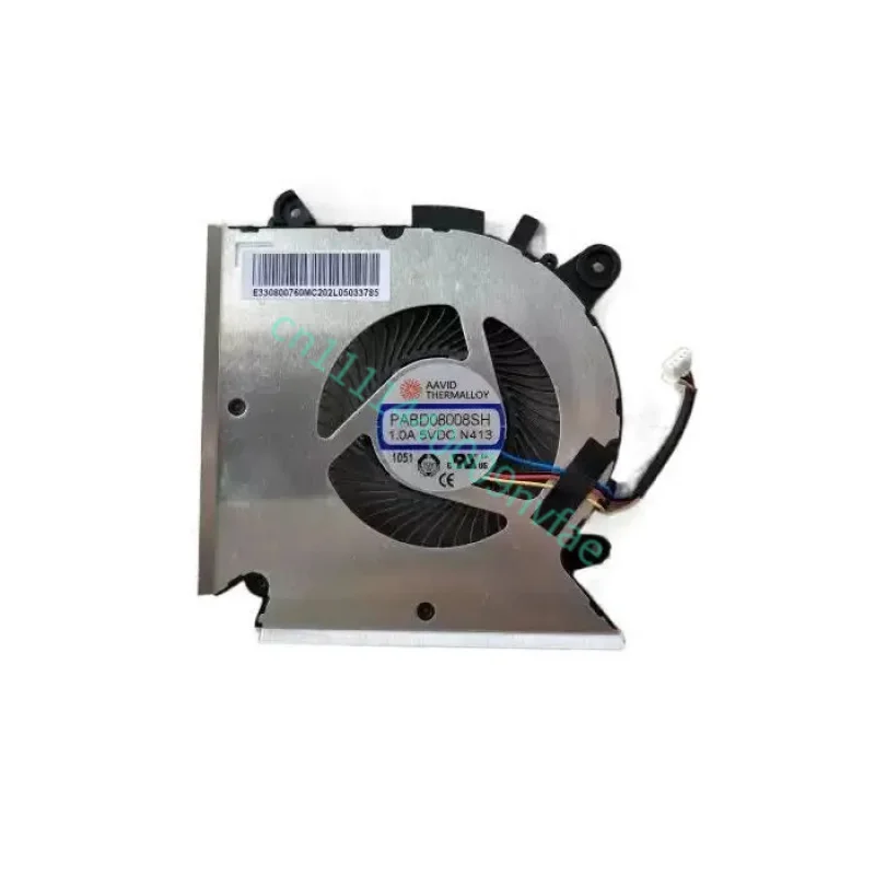 Replacement  CPU Cooling Fan for MSI GF63 MS-16R1 MS-16R2 Series 4-Pin PABD08008SH N413 0.1